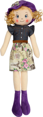 

ToynJoy Big beautiful dress candy Violet Baby doll for Valentine, Birthday Gift - 70 cm(Violet)