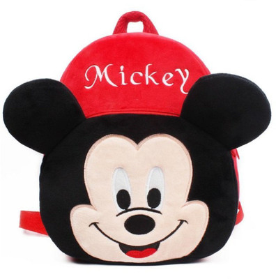 

shah brothers enterprises Premium MICKEY Bag Character Kids School Bag(RED) - 36 cm(Red)