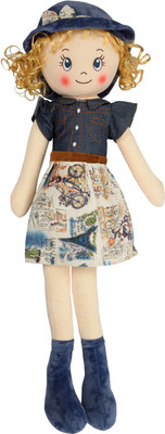 

ToynJoy Big beautiful dress candy Blue Baby doll for Valentine, Birthday Gift - 70 cm(Blue)