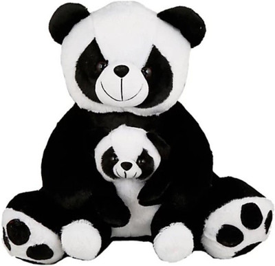 

VIVAAN White And Black Cute Panda Teddy Bear - 60 cm(Black and White)