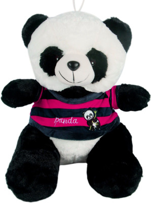 

ToynJoy Best Quality Imported Plush Beautiful Pink Dress Panda Stuffed Toy - 24 inch(Pink)