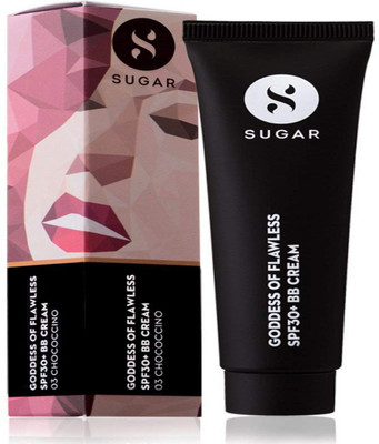 

Sugar Cosmetics Goddess Of Flawless SPF30+ BB Cream 03 Chococcino (Medium Tan), 25 ml - SPF 30 PA++(25 ml)