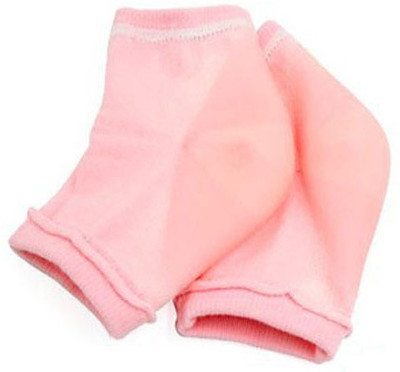 

SYGA Moisturizing Cracked Heel Socks_Light Pink Heel Support (M, Light Pink)