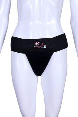 

QUINERGYS ® Outer Space - Athletic Supporter - Waistband Contoured for Comfort - Active Abdomen Support (, Black