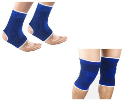 

Aish n Bless Knee, Ankle Support (Free Size, Blue)