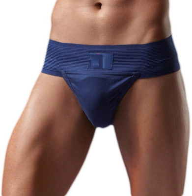 

QUINERGYS ® Egyptian blue - Gym Cotton Supporter Back Covered Sport Underwear Gym Abdomen Support (, Egyptian blue