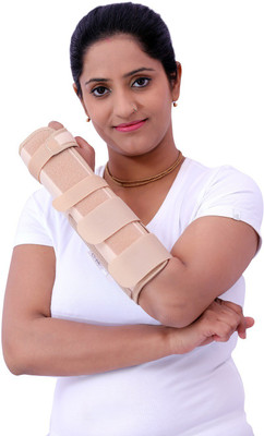 AEPITO WRIST AND FOREARM SUPPORT Wrist Support (XXL, Beige)