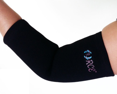 

RCE Premium Elbow (Pair) compression Sleeve brace support Elbow Support (, Black