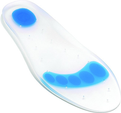 

AEPITO SILLICONE INSOLE Heel Support (S, Blue)