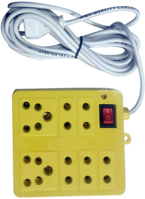 

Busicorp BR_052 7 Socket Surge Protector(Yellow)