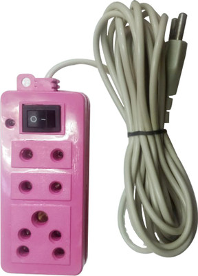 

Busicorp BR_049 3 Socket Surge Protector(Pink)