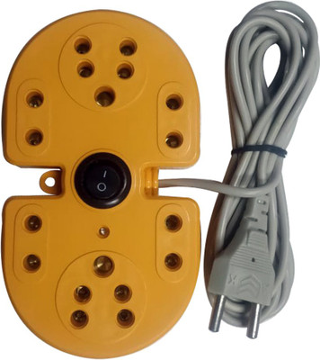 

Busicorp BR_056 6 Socket Surge Protector(Yellow)