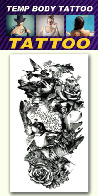 smilendeal Smilendeal_T2535 The Sky is the Limit Temp Body Tattoo(The Sky is the Limit)