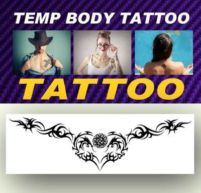 

smilendeal Smilendeal_TB0047 Smart Temp Body Big Size Tattoo(Smart)