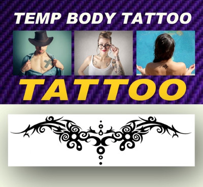 

smilendeal Smilendeal_TB0057 Smart Temp Body Big Size Tattoo(Smart)