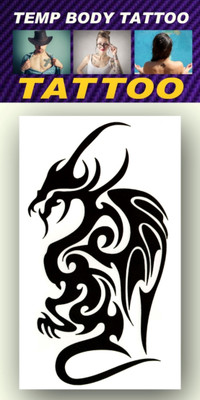 

smilendeal Smilendeal_TB0037 Dragon Temp Body Big Size Tattoo(Dragon)