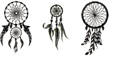 

smilendeal Smilendeal_T2521 Dreamcatcher Temp Body Tattoo(Dreamcatcher)