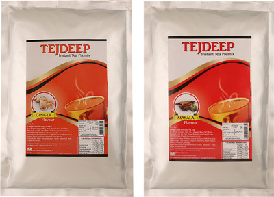

Tejdeep Chai Powder Premix Ginger Masala Tea Instant Tea Pouch(1 kg)