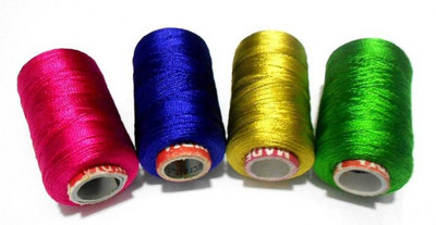 

KESHAV 4 embroiderry thread Thread(50 Pack of4)