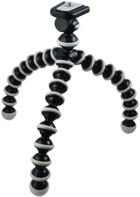

BJORK OCTOPUS STAND MOBILE HOLDER 10-inch Flexible Tripod with Mobile Attachment for DSLR Cameras and Smartphones Tripod, Tripod Kit(Multicolor, Supports Up to 3.5)
