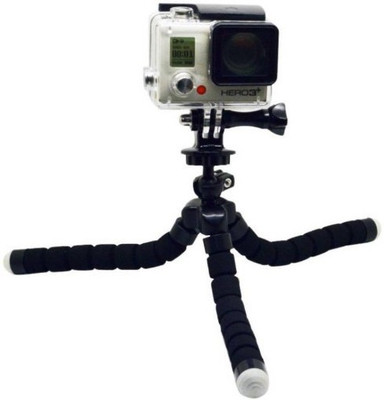 

HOC NKU_654N_Gorilla coolpad Portable tripod||360 degree tripod|| Foldable triopod|| Camera stand|| Mobile Tripod|| Camcorder tripod|| Camera mount|| Extendable tripod||Three-Dimensional Head & Quick Release Plate|| Assorted color|| Compatible with oppo,s