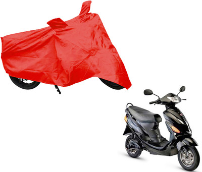 AUTO PEARL Two Wheeler Cover for Hero(Electric, Red)