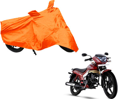 AUTO PEARL Two Wheeler Cover for Mahindra(Centuro, Orange)