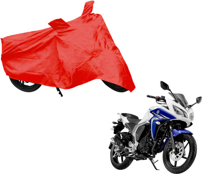 AUTO PEARL Two Wheeler Cover for Yamaha(Fazer, Red)