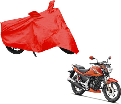 AUTO PEARL Two Wheeler Cover for Hero(CBZ Extreme, Red)