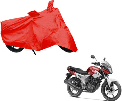 AUTO PEARL Two Wheeler Cover for Yamaha(SZ R, Red)