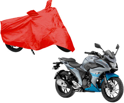 AUTO PEARL Two Wheeler Cover for Yamaha(Fazer, Red)