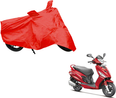 AUTO PEARL Two Wheeler Cover for Hero(Maestro Edge, Red)