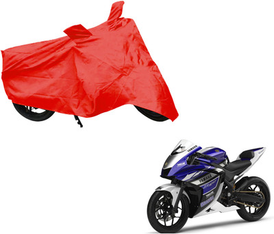 AUTO PEARL Two Wheeler Cover for Yamaha(YZF R25, Red)
