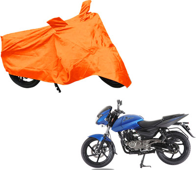 AUTO PEARL Two Wheeler Cover for Bajaj(Pulsar 180 DTS-i, Orange)