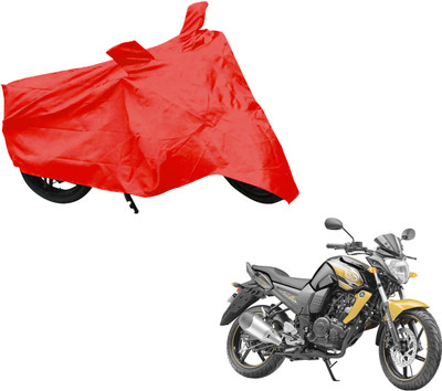 AUTO PEARL Two Wheeler Cover for Yamaha(FZ-S, Red)