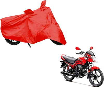 AUTO PEARL Two Wheeler Cover for Hero(Passion Xpro, Red)