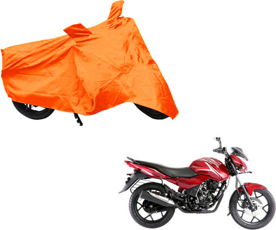 AUTO PEARL Two Wheeler Cover for Bajaj(Discover 150 s, Orange)