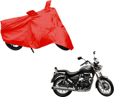 AUTO PEARL Two Wheeler Cover for Royal Enfield(Thunderbird 500, Red)