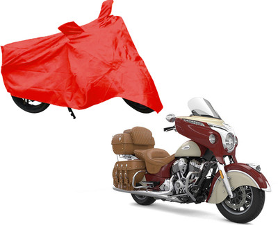 AUTO PEARL Two Wheeler Cover for LML(Classic 350, Red)