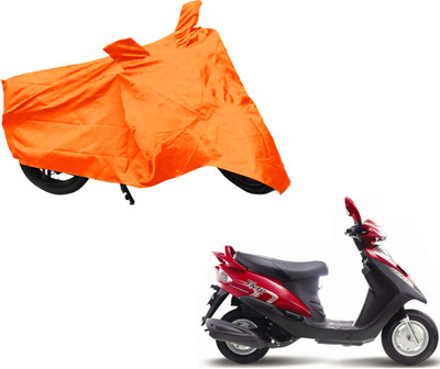 AUTO PEARL Two Wheeler Cover for Mahindra(Flyte, Orange)