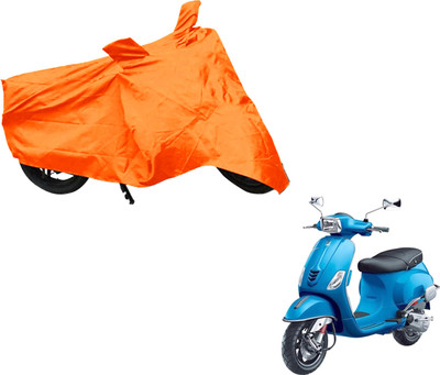AUTO PEARL Two Wheeler Cover for Piaggio(Vespa SXL, Orange)