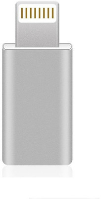 

FUZION 8 PIN LIGHTNING TO MICRO USB CHARGER CONVERTER USB Adapter(Silver)