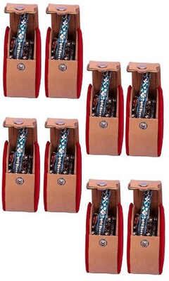 

OmneityHuckster Bracelet Box OmneityHuckster Pack of 8 Round Bangle small Box Travel Case jewellery Vanity Box (Beige) Vanity Box(Beige)
