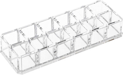 

Flipco LIPSTIC BOX 12 SECTION 12 Vanity Box(clear)