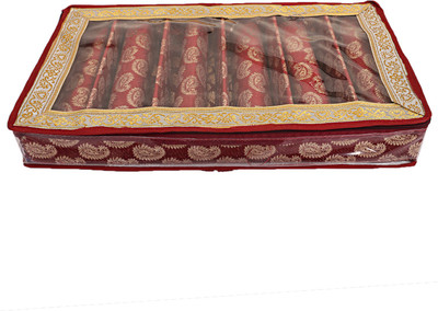 

kuber industries Wooden 6 Rod Bangle Box (Maroon) Set of 1 Pc Bangle box Vanity Box(Maroon)