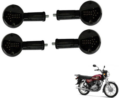MOCKHE Front, Rear LED Indicator Light for Yamaha Crux(White)