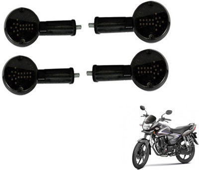 MOCKHE Front, Rear LED Indicator Light for Honda CB Shine(White)
