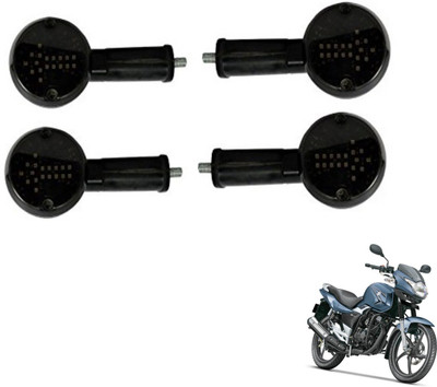 MOCKHE Front, Rear LED Indicator Light for Suzuki GS 150R(White)