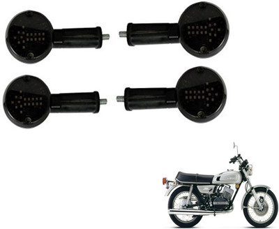 MOCKHE Front, Rear LED Indicator Light for Yamaha RD 350(White)