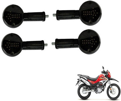 MOCKHE Front, Rear LED Indicator Light for Hero Impulse(White)